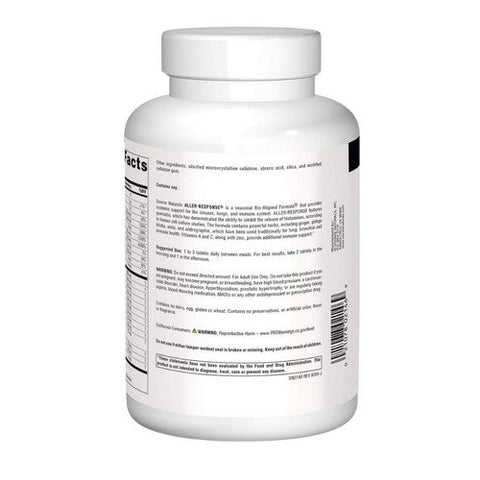 Source Naturals, Aller-Response, 180 Tabs Source Naturals