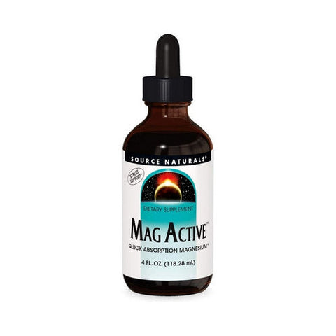 Source Naturals, Mag Active Liquid, 4 Oz Source Naturals