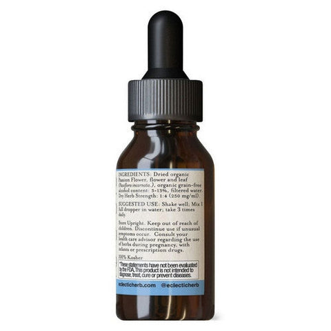 Eclectic Herb, Passion Flower, 1000 mg, 1 Oz with Alcohol Eclectic Herb