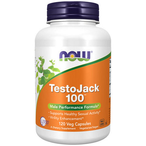 Now Foods, TestoJack 100, 120 Vcaps Now Foods