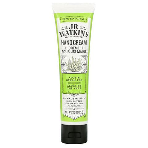 J R Watkins, Body Cream, Aloe & Green Tea 3.3 OZ J R Watkins