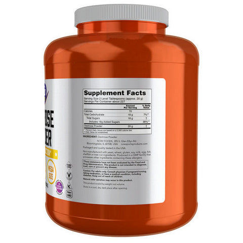 Now Foods, Dextrose Powder, 10 lb Now Foods
