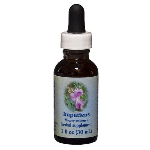 Flower Essence Services, Impatiens Dropper, 1 oz Flower Essence Services