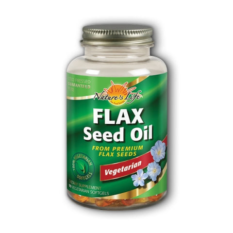 Health From The Sun, Flaxseed Oil, 100% Vegetarian 90 Softgels Health From The Sun