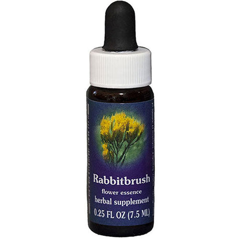 Flower Essence Services, Rabbitbrush Dropper, 0.25 oz Flower Essence Services