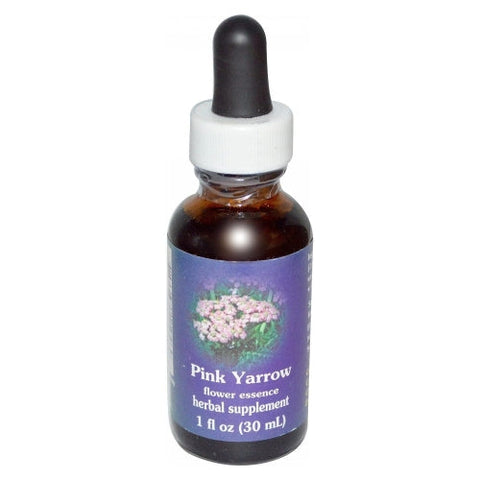 Flower Essence Services, Pink Yarrow Dropper, 1 oz Flower Essence Services