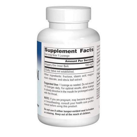 Planetary Herbals, Slippery Elm Lozenge, Unflavored 100 lozenges Planetary Herbals
