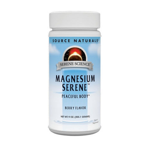 Source Naturals, Magnesium Serene Berry, 800 Mg, 9 Oz Source Naturals