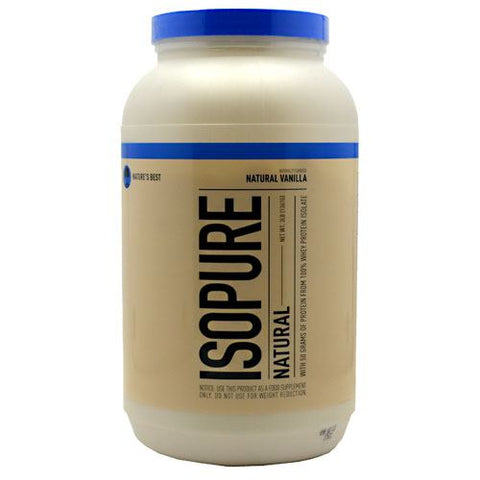 Nature's Best, Isopure Natural Low Carb, Vanilla 3 lb Nature's Best