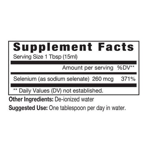 Eidon Ionic Minerals, Selenium, 18 Oz Eidon Ionic Minerals