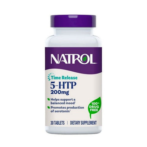 Natrol, 5-HTP Time Release, 200 Mg, 30 Tabs Natrol