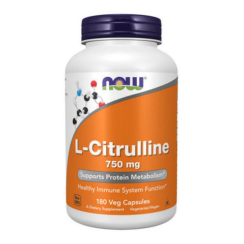 Now Foods, L-Citrulline, 750 mg, 180 Caps Now Foods