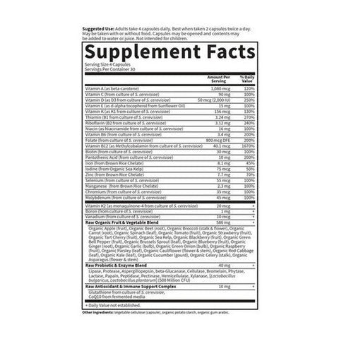 Garden of Life, Vitamin Code Women Multivitamin, 120 Caps Garden of Life