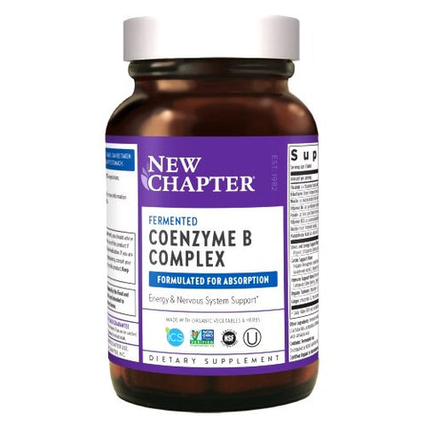 New Chapter, Coenzyme B Food Complex, 30 Tabs New Chapter
