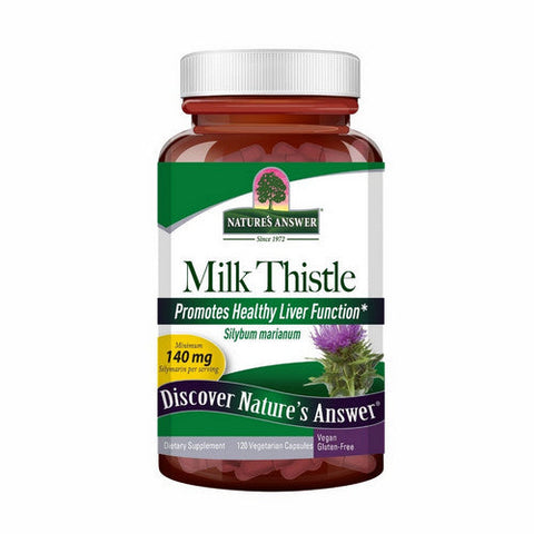 Nature's Answer, Milk Thistle Seed Extract, 140 Mg, 120 Veg Caps Nature's Answer