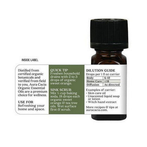 Aura Cacia, Essential Oil, Sweet Orange 0.25 oz Aura Cacia