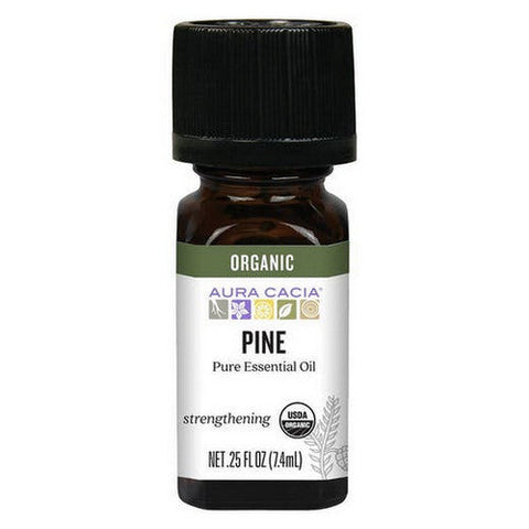 Aura Cacia, Organic Pine Essential Oil, 0.25 Oz Aura Cacia