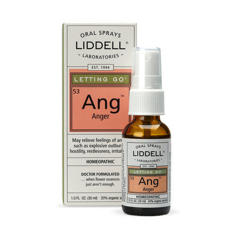 Liddell Laboratories, Letting Go, Anger Spray 1 oz Liddell Laboratories