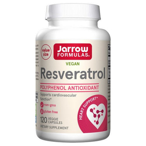 Jarrow Formulas, Resveratrol, 100 mg, 120 Caps Jarrow Formulas