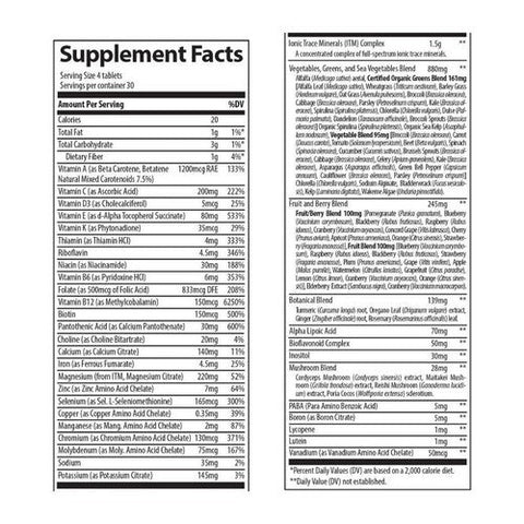 Trace Minerals, Complete Foods Multi, 240 Tabs Trace Minerals