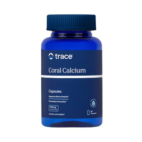 Trace Minerals, Coral Calcium with ConcenTrace, 60 Caps Trace Minerals