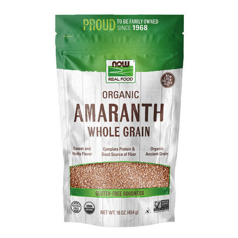 Now Foods, Amaranth Grain Organic, 1 lb Now Foods