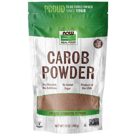 Now Foods, Carob Powder Roasted, 12 oz Now Foods