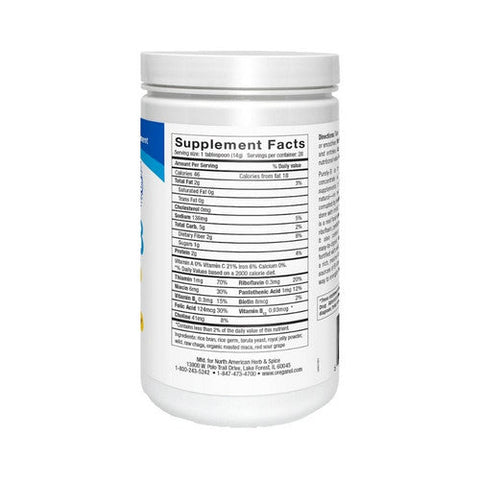 North American Herb & Spice, Purely-B Vitamin B, 400 GRAMS North American Herb & Spice
