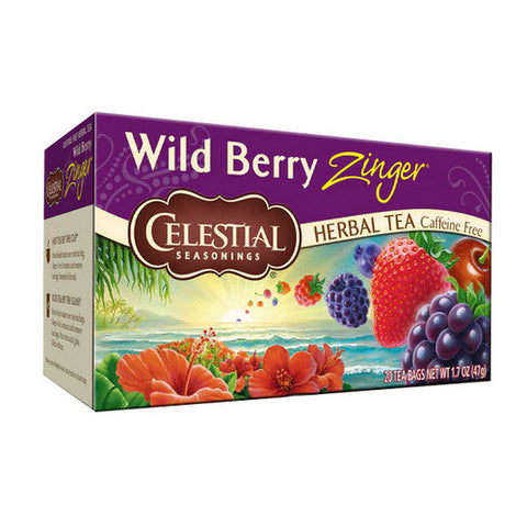 Celestial Seasonings, Wild Berry Zinger Tea, 20 bags Celestial Seasonings