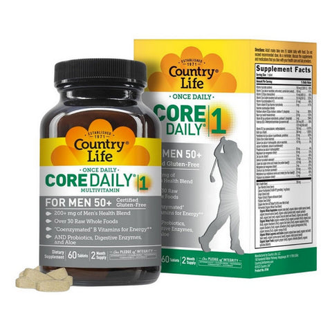 Country Life, Core Daily 1, for Men 50+ 60 ct Country Life