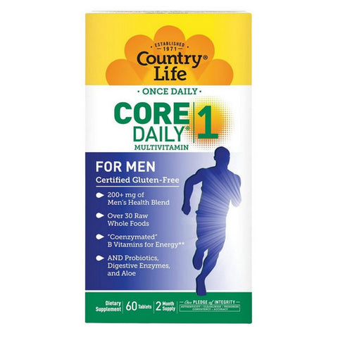 Country Life, Core Daily 1, Men 60 ct Country Life