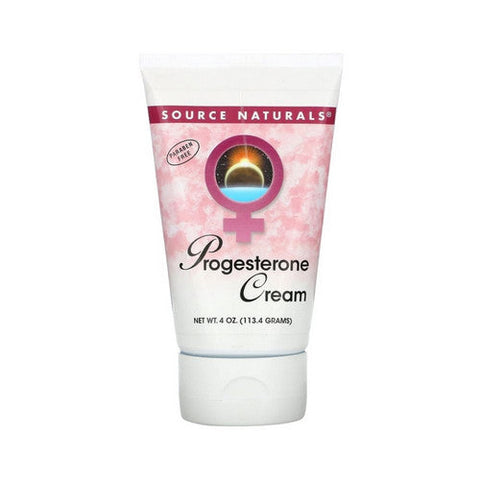 Source Naturals, Progesterone Cream, 4 oz Tube Source Naturals