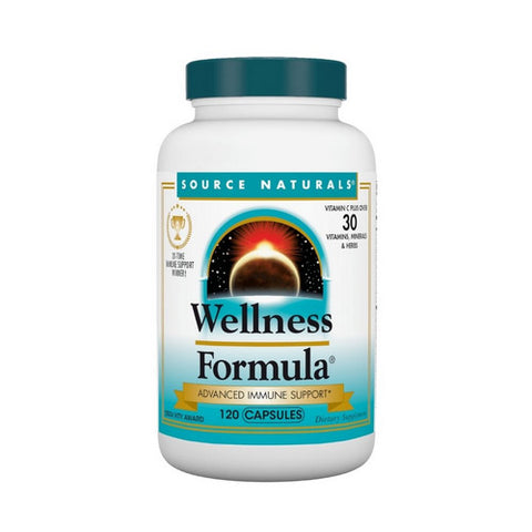 Source Naturals, Wellness Formula Daily Immune Support, 120 Caps Source Naturals