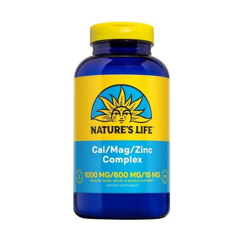 Nature's Life, Cal-Mag-Zinc, 1000/600/15 mg, 250 tabs Nature's Life