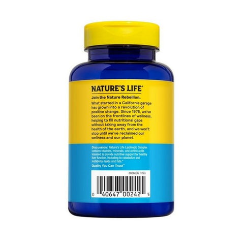 Nature's Life, Lipotropic Complex, 90 tabs Nature's Life