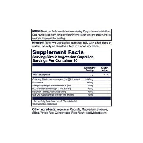 Life Time Nutritional Specialties, Uri-Active, 60 caps Life Time Nutritional Specialties