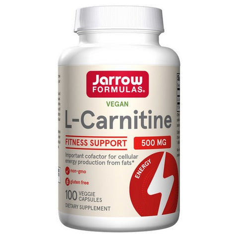 Jarrow Formulas, L-Carnitine, 500 mg, 100 caps Jarrow Formulas