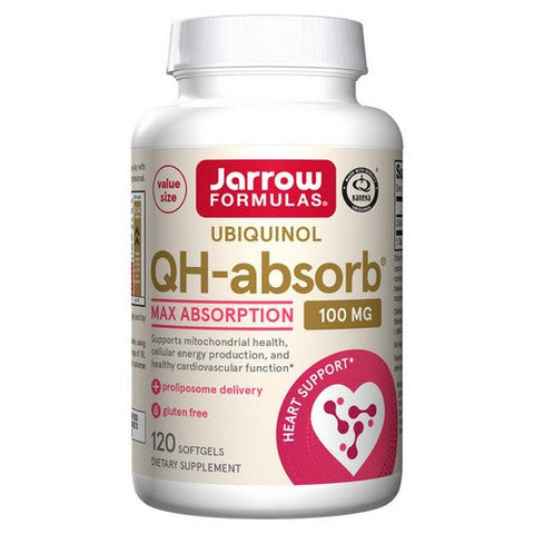 Jarrow Formulas, QH-Absorb, 100 mg, 120 softgels Jarrow Formulas