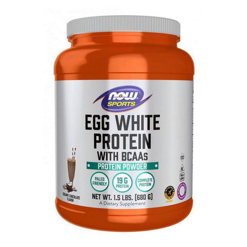 Now Foods, Eggwhite Protein, Rich Chocolate 1.5 lbs Now Foods