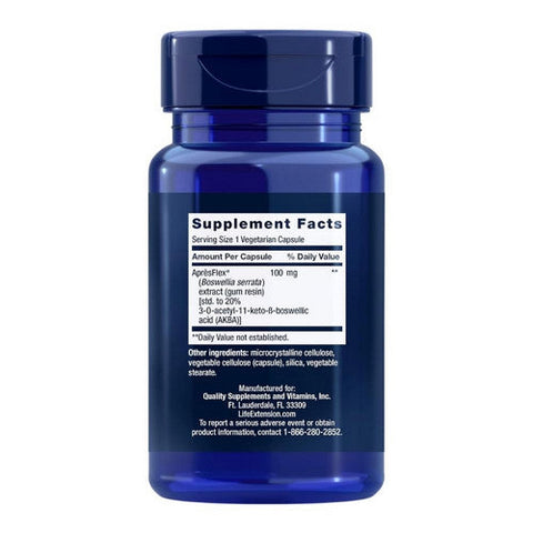 Life Extension, 5-Lox Inhibitor With Apresflex, 100 Mg, 60 Veg Caps Life Extension