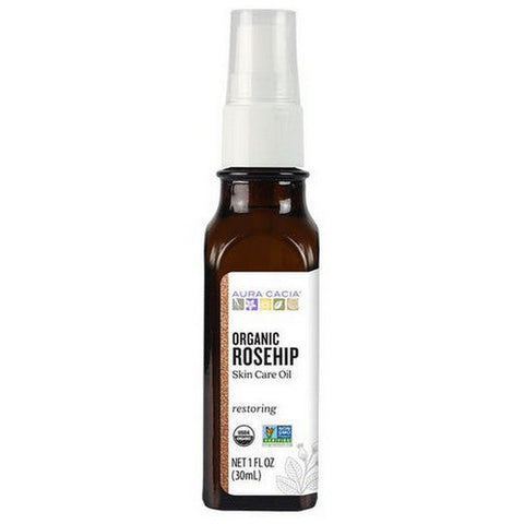 Aura Cacia, Organic Rosehip Skin Care Oil, Rosehip 1 oz