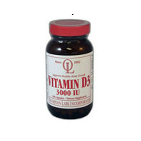 Olympian Labs, Vitamin D3, 3000 IU, 100 caps Olympian Labs