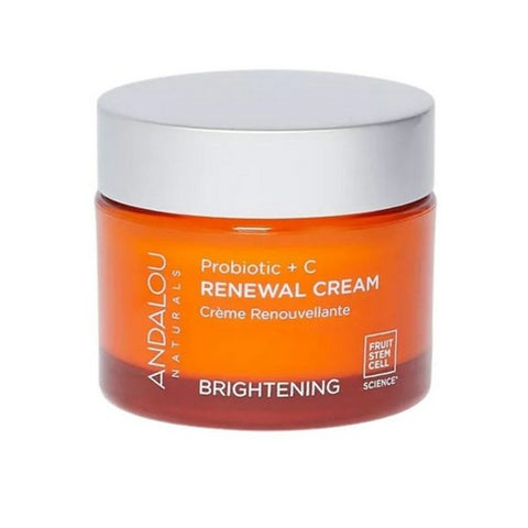 Andalou Naturals, Renewal Cream Probiotic Plus C Brightening, 1.7 oz