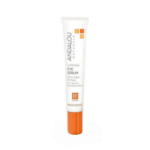Andalou Naturals, Luminous Eye Serum Brightening, 0.6 oz Andalou Naturals