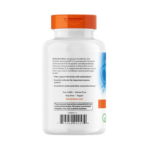 Doctors Best, Vitamin C With Q-C, 1000 Mg, 120 Veggie Caps Doctors Best