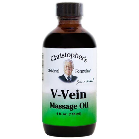 Dr. Christophers Formulas, V-Vein Massage Oil, 4 oz Dr. Christophers Formulas