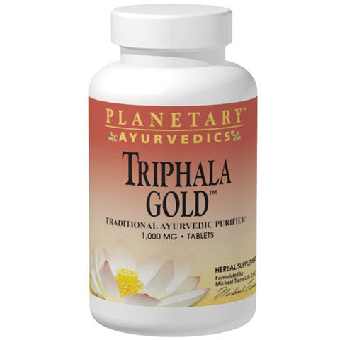 Planetary Ayurvedics, Triphala Gold Ayurvedic, 550 mg, 60 vcap Planetary Ayurvedics
