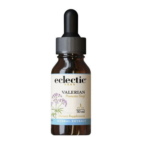 Eclectic Herb, Valerian officinalis, 1 Oz with Alcohol Eclectic Herb