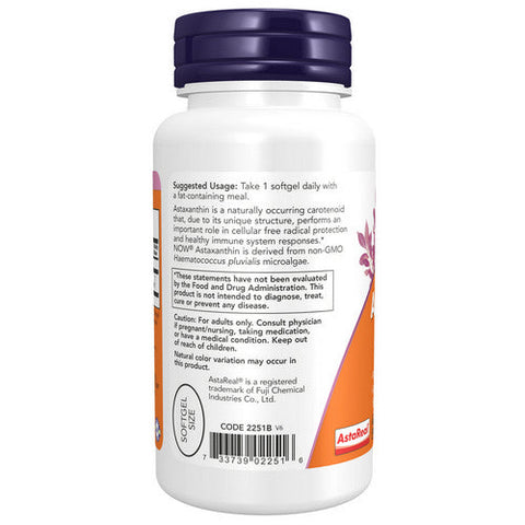 Now Foods, Astaxanthin, 10 mg, 60 sgels Now Foods