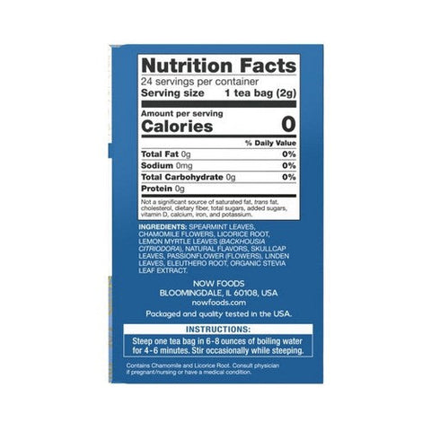 Now Foods, Nighttime Tea, 24 bags Now Foods